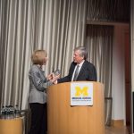 Tenth anniversary symposium and 2017 Taubman Prize ceremony for the A. Alfred Taubman Medical Research Institute at the A. Alfred Taubman Biomedical Science Research Building in Ann Arbor, MI.